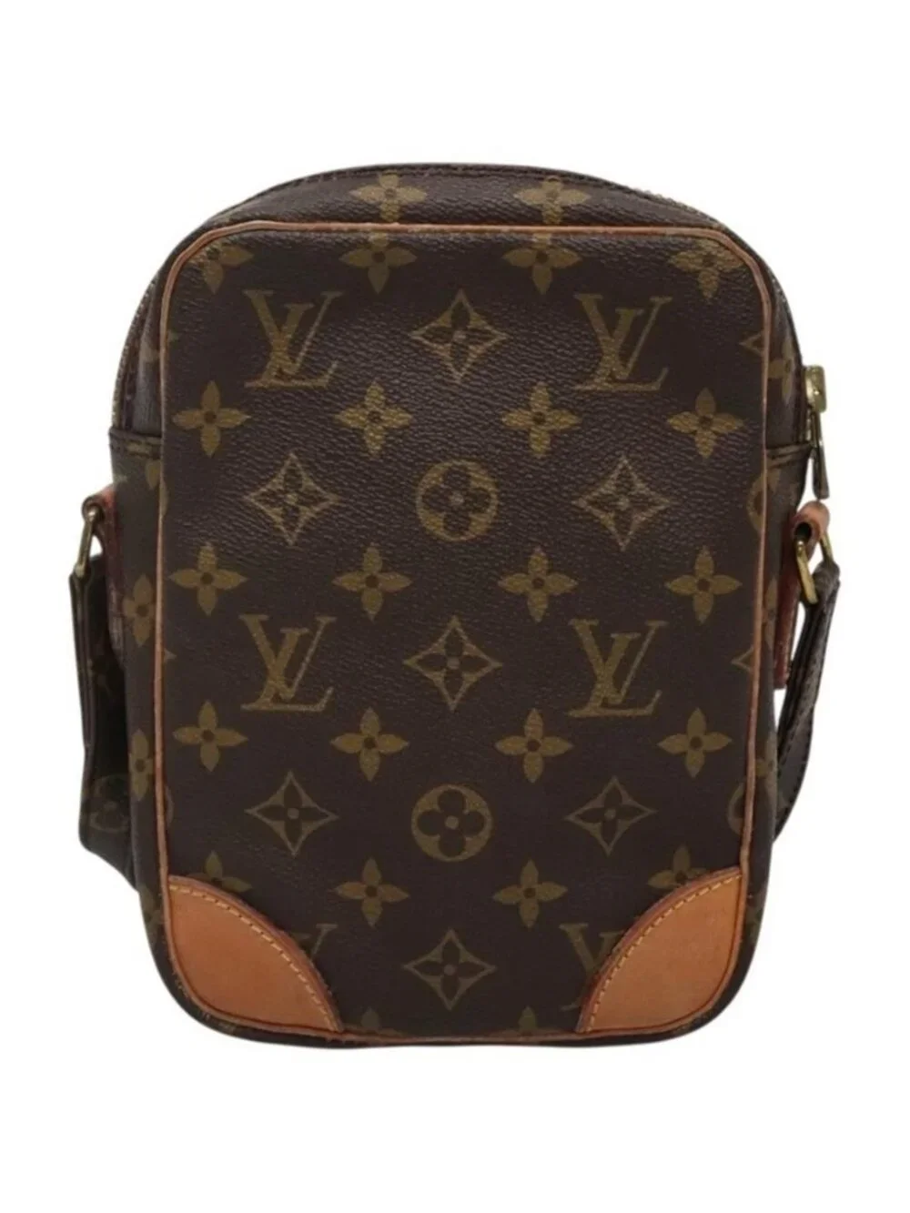 Authentic LOUIS VUITTON Monogram Danube Shoulder Bag M45266 LV